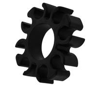 BESPORTBLE Soporte de Silicona Flexible para Baquetas de Tambor Clip Duradero para Batería Electrónica Accesorio para Músicos Fácil Instalación Color Negro