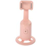 BESPORTBLE Soporte Móvil Inteligente Reconocimiento Facial y Seguimiento 360° para Smartphone, Color Rosa, Base Estable para Transmisiones y Grabación en Escritorio
