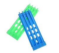 BESPORTBLE Soporte para Anillas de Organizador de Anillos de Aves Soporte de Pie para Anillas de Pollo 2 Piezas Colores Accesorio para Mascotas