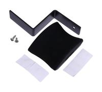 BESPORTBLE Soporte para Auriculares con Adhesivo y Tornillo Gancho Ajustable de Silicona Negra para Auriculares de PC y Juegos Colgador Resistente para Escritorio y Pared