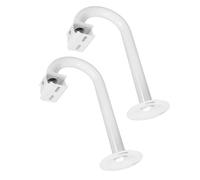 BESPORTBLE Soporte para Cámara Exterior, Soporte de Montaje en Pared en Ángulo Tipo Pato, 2 Piezas Rotación Multidireccional para Vigilancia Doméstica y Profesional