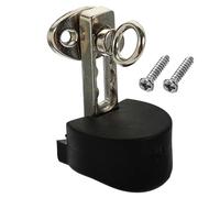 BESPORTBLE Soporte Para Pulgar De Clarinete y Oboe Cojín De Silicona Negro, Accesorio Compacto y Cómodo Para Alivio De Fatiga, Protector Para Dedos, Adecuado Para Instrumentos De Viento Madera