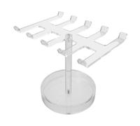 BESPORTBLE Soporte Transparente de Acrílico para Pulseras Organizador de Joyería con Diseño Desmontable Exhibidor Vertical para Mostradores y Vitrinas Elegante para Mujer