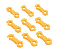 BESPORTBLE Soportes Correctores para Patas De Aves De Corral Ortopédicos, Férulas Ajustables para Pollitos y Codornices, Conjunto De 9 Anillas De 4mm, 5mm y 6mm para Corrección De Postura y Sujeción