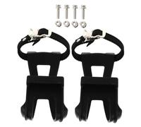 BESPORTBLE Soportes de Dedos para Bicicleta Estática de Alta Resistencia, Clips Reemplazables Correas para Calapiés de Pedal, Accesorios para Ciclismo Indoor y Fitness, Juego, Uso