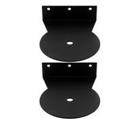 BESPORTBLE Soportes de Pared para Gatos 2 Piezas, Fijadores Resistentes de Acero Inoxidable para Estantes y Postes Rascadores, Accesorios para Muebles de Escalada en Interiores, Montaje