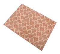 BESPORTBLE Suelo de Baldosas Simuladas para Casas de Muñecas Tablones Miniatura Recortables Superficie Lisa Decorativa en Colores Vivos Accesorios para Bricolaje y Decoración de Escenas