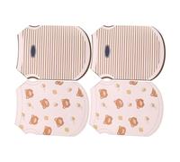 BESPORTBLE Suministros Funerarios para Mascotas 4 Piezas de Papel Conmemorativo Realista para Gatos y Perros, Ropa Funeraria Estampados de Rayas, Abejas y Osos, Accesorio para