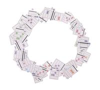 BESPORTBLE Tabla de acordes de guitarra para principiantes (57 piezas) - Póster con diagrama musical y tarjetas didácticas para una guía de acordes sencilla - Accesorio de aprendizaje esencial para