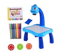 BESPORTBLE Tablero de Escritura para Niños Mesa de Proyección Elegante Proyector de Pintura Hermoso Juguete Educativo Mesa de Dibujo Interactiva para Aprendizaje 1 Pc