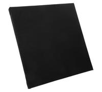 BESPORTBLE Tablero de Lienzo Negro para Pintura Acrílica y Óleo, Superficie Lisa y Construcción Resistente, Adecuado para Práctica Artística y Uso Infantil Hogar