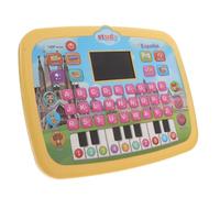 BESPORTBLE Tablet Bilingüe con Pantalla LED para Bebés Juguete Interactivo para Aprendizaje de Pronunciación y Vocabulario Español Portátil y Resistente para Desarrollo Cognitivo