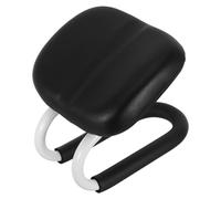 BESPORTBLE Taburete de Meditación Ajustable Negro con Base Antideslizante Banco Acolchado Plegable para Rodillas Adecuado para Yoga Oración y Prácticas de Atención Plena en Casa o Viajes