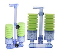 BESPORTBLE Tanque bioquímico neumático biofiltro de Agua Filtro de pecera Esponja para pecera filtros de pecera colador Filtro de Acuario Montado en la Pared Jarra Inodoro filtrar