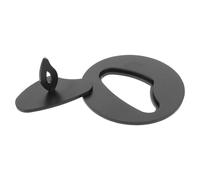 BESPORTBLE Tapa de Acero Inoxidable para Velas: Apagavelas - Funda ventilada para Velas - Tapa Decorativa para frascos para una combustión Uniforme y reducción de hollín (Negro)