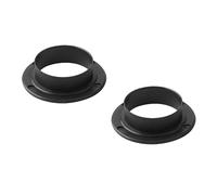 BESPORTBLE Tapa De Protección del Eje para Bicicleta Negro 24mm Cubierta Protectora De Rosca Accesorio Cojinete 2 Piezas para Uso Montaña y Carretera