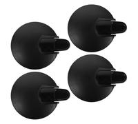 BESPORTBLE Tapa de Repuesto para Jarra de Café Espresso Negra Resistente al Calor, 4 Piezas para Cafetera Hk1500 y Hk-2000, Cubierta Sellada Antipolvo para Uso en Cocina y Oficina