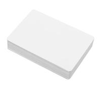 BESPORTBLE Tarjetas Blancas para Escribir y Dibujar Cartas de Póker de Papel Grueso Resistente para DIY y Entretenimiento Familiar