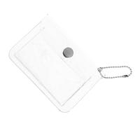 BESPORTBLE Tarjetero y Monedero Transparente 3 Piezas, Mini Billetera de PVC para Mujer, Práctico para Guardar Monedas y Tarjetas