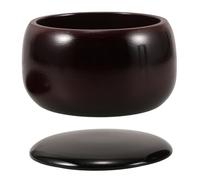 BESPORTBLE Tarro De con Piezas Organizador De Madera para Guardar Piezas De Go Contenedor con Tapa para Mesa Casa