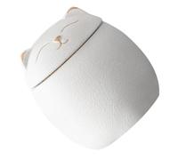 BESPORTBLE Tarro De para Té con Diseño De Gato Organizador Sellado para Almacenamiento De Té Contenedor De Té Cerámico para Hogar y Oficina