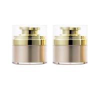 BESPORTBLE Tarros Vacíos Material Acrílico y Pp, Diseño Simple y Cómodo 2 Piezas 30ml Dispensador Airless para Crema Facial para Cuidado Cutáneo y Viaje
