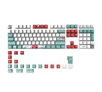BESPORTBLE Teclas para Teclado Mecánico de Juegos 129 Piezas Altura Xda Material Pbt Duradero Diseño Temático Coral Sea Compatibles Teclados Mecánicos para Uso Gaming y Reemplazo