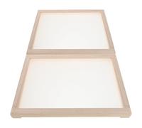 BESPORTBLE Tendedero Apilable para Hierbas de Cocina, Rejilla de Malla Doble Capa 40,5x30x3 Cm, Secador Colgante para Té, Plantas Medicinales y Especias, Estante de Secado y Compacto