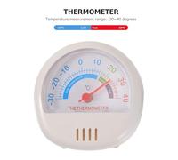 BESPORTBLE Termómetro de Plástico para Refrigerador 2 Unidades Blanco y Rojo Termómetro Práctico para Interior y Exterior Medición Precisa de Temperatura para Frigorífico y Congelador