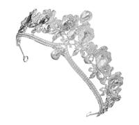 BESPORTBLE Tiara De De Imitación Joyería Para El Cabello Con De Imitación Coronas De Para Novia Tiara De Graduación De Princesa De Boda