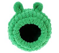 BESPORTBLE Tienda De Campaña Parrot House Nido Cálido para Hamaca para Pájaros para Dormitorio De Aves Made of Plush Material for Winter Warmth Nido Decorativo para Pájaros