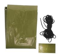 BESPORTBLE Tienda de Emergencia Aislante Térmico Plegable para Actividades Refugio Resistente al Viento y para Camping y Senderismo Fabricada Pet para Situaciones