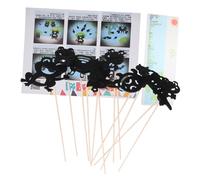 BESPORTBLE Títeres de Sombras para Pegatinas Multifuncionales Material Educativo para Jardín de Infantes Teatro de Historias Animales Kit Seguro para Aprendizaje Creativo y Colaborativo