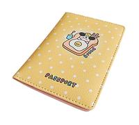 BESPORTBLE Titular de Pasaporte de Viaje de PU Soporte de Pasaporte para Mujer Funda de Tarjetero para Viajes Internacionales y Aeropuertos