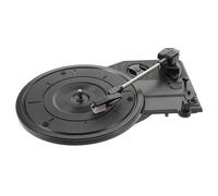 BESPORTBLE Tocadiscos Retro de Plástico Negro con Tecnología Avanzada de Movimiento y Sonido Puro para Decoración del Hogar y Amantes Música