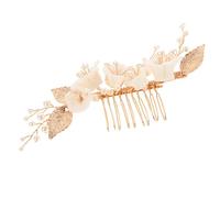 BESPORTBLE Tocado de boda patas peines para el cabello para mujeres horquilla de novia acortar decorativo Accesorios para el cabello para niñas tocado de niña Aleación de zinc