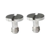 BESPORTBLE Tornillo de Montaje 1/4 Pulgada para Cámara Cabeza Plana, Pack de 5 Piezas Plateadas, Compatible Trípode DSLR y Placa de Liberación Rápida, Accesorio para Soporte de Luz y Cardán