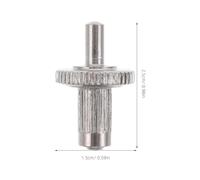 BESPORTBLE Tornillos para Puente de Guitarra Eléctrica 4 MM Herrajes Metálicos Cromados 3 Piezas Accesorios para Ajuste de Altura Compatibles Sistemas de Trémolo Repuestos para