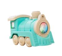 BESPORTBLE Tren de Juguete Electrónico para Niños Tren de Dibujos Animados Musical Juguete Educativo de Simulación Pelota Que sin para Aprendizaje