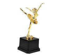 BESPORTBLE Trofeo de ballet de plástico con base, 20 cm, filigrana, estatua de bailarina de ballet, ligera, para niños, para competiciones, talento y juegos de fiesta
