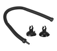 BESPORTBLE Tubo de Burbujas de Aire para Acuario 30 CM Manguera Flexible de Caucho para Peceras Pequeñas Difusor de Oxígeno 2 Ventosas para Circulación y Aireación