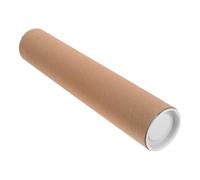 BESPORTBLE Tubo de Papel Largo Rebabas de Color Caqui Redondo para Manualidades Diseño Adecuado para Proyectos de Arte en Grupo y Almacenamiento de Pósteres