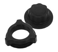 BESPORTBLE Tuerca de Ventilador de plástico Negro, 2 Piezas, Tuerca de Seguridad Universal para aspas y Rejilla, Repuesto para Ventiladores de Mesa y de pie
