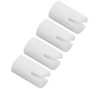 BESPORTBLE Tuercas de Hueso para Banjo de 5 Cuerdas Cejuela de Hueso de Buey Juego de 4 Piezas para Accesorios de Banjo Adecuado para Músicos y Reparaciones en Viaje