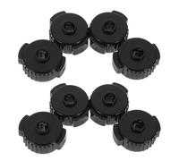 BESPORTBLE Tuercas Rápidas para Platillos de Batería Hi-hat, 8 Piezas, Tapa de Liberación en Material Pp Estable, Accesorio Compacto para Fijación y Desmontaje en Instrumentos de Percusión