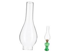 BESPORTBLE Tulipa Mate Quinque para Lámpara De Aceite - Pantalla De Cristal Antiguo para Chimenea - Reemplazo De Globo Soplado a Mano Ideal para Iluminación Vintage En El Hogar