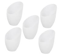 BESPORTBLE Tulipas De Cristal Para Lámparas De Mesilla y Techo - Pantallas Elegantes Para Lámparas De Pie - Diseño Moderno Paquete De 5 Unidades Ideal Para Decorar Espacios y Crear Ambientes