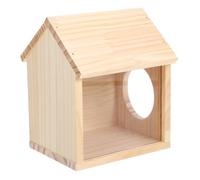 BESPORTBLE Túnel De Exploración para Hámster Casa De Madera Castillo para Mascotas Pequeñas Duradero Decoración para Jaula