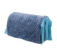 BESPORTBLE Túnel de Felpa para Pequeños Animales Guarida Segura y Cálida para Hámsters con Diseño de Escondite para Cobayas y Chinchillas para Descanso Invierno