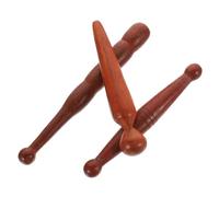 BESPORTBLE Varillas de Masaje de Pies de Madera 3 Piezas Cobertura Completa de Acupuntos, Diseño Tradicional para Relajación en Casa Escuchando Música Color Aleatorio